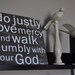 Micah 6 8 - 12x12 Cafe Mount Art Print