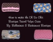 PDF Boutique Travel Wipe Case Instructions