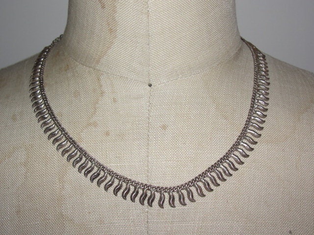 Sterling Silver Indian Necklace