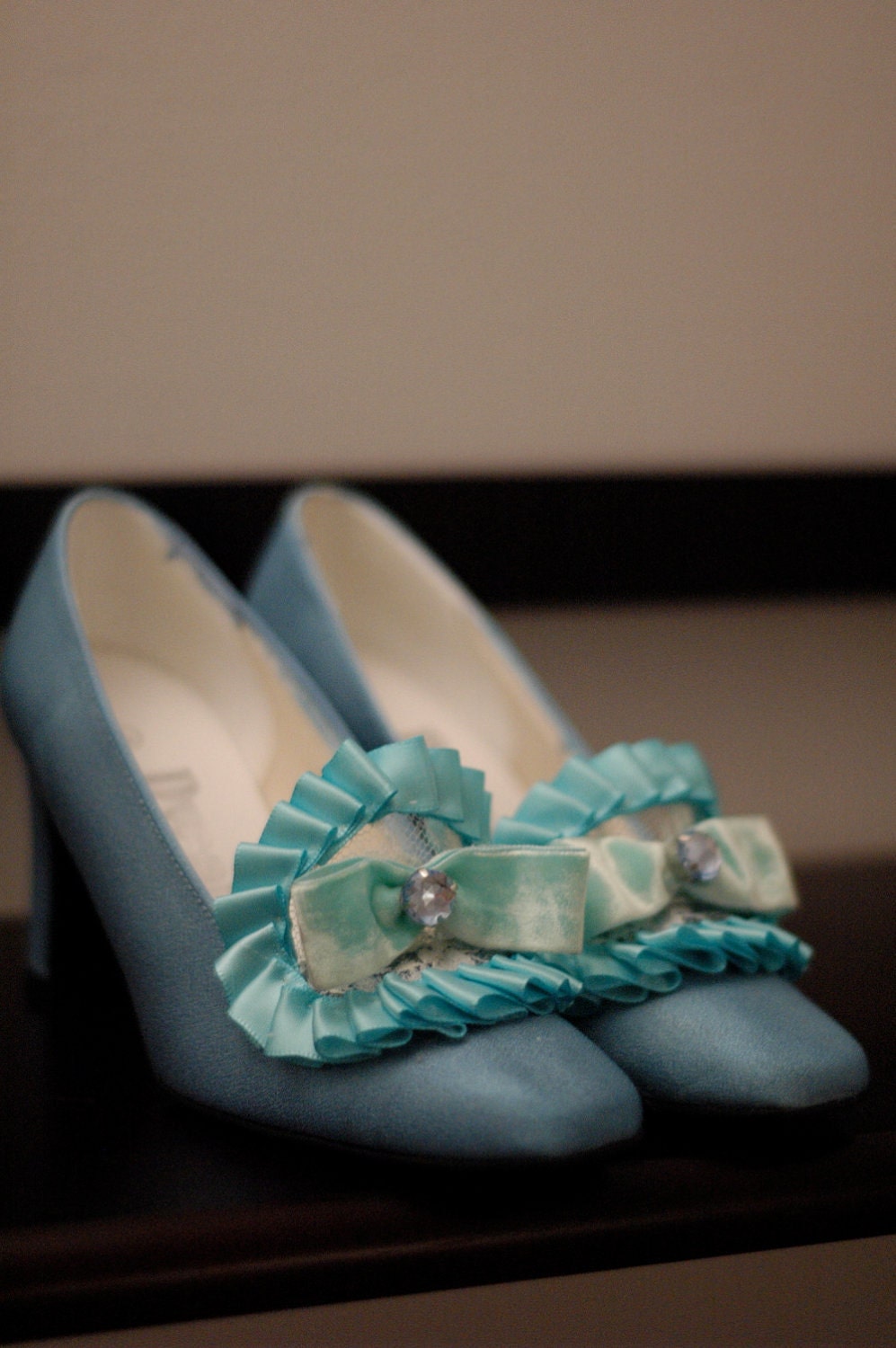 SALE - 50% OFF - Somerton Marie Antoinette Blue Pumps