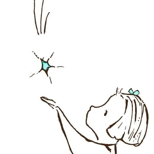 Stargirl -- 8X10 Archival Print -- Children's Art