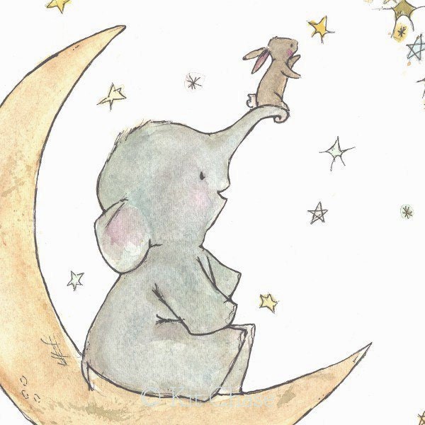 Children's Art - Catch Your Dreams 8x10 - Archival Art Print