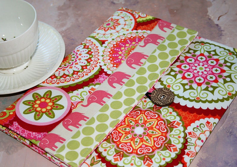 iPad Envelope Case & Cover, Ipad Mini Case, Ipad 1, 2, or 3 Sleeve, Tablet envelope cover Ipad 2 Cover in Fruity Pop