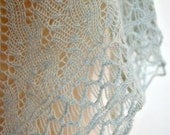 PDF Knitting Pattern / Jade Cashmere One Skein Shawl