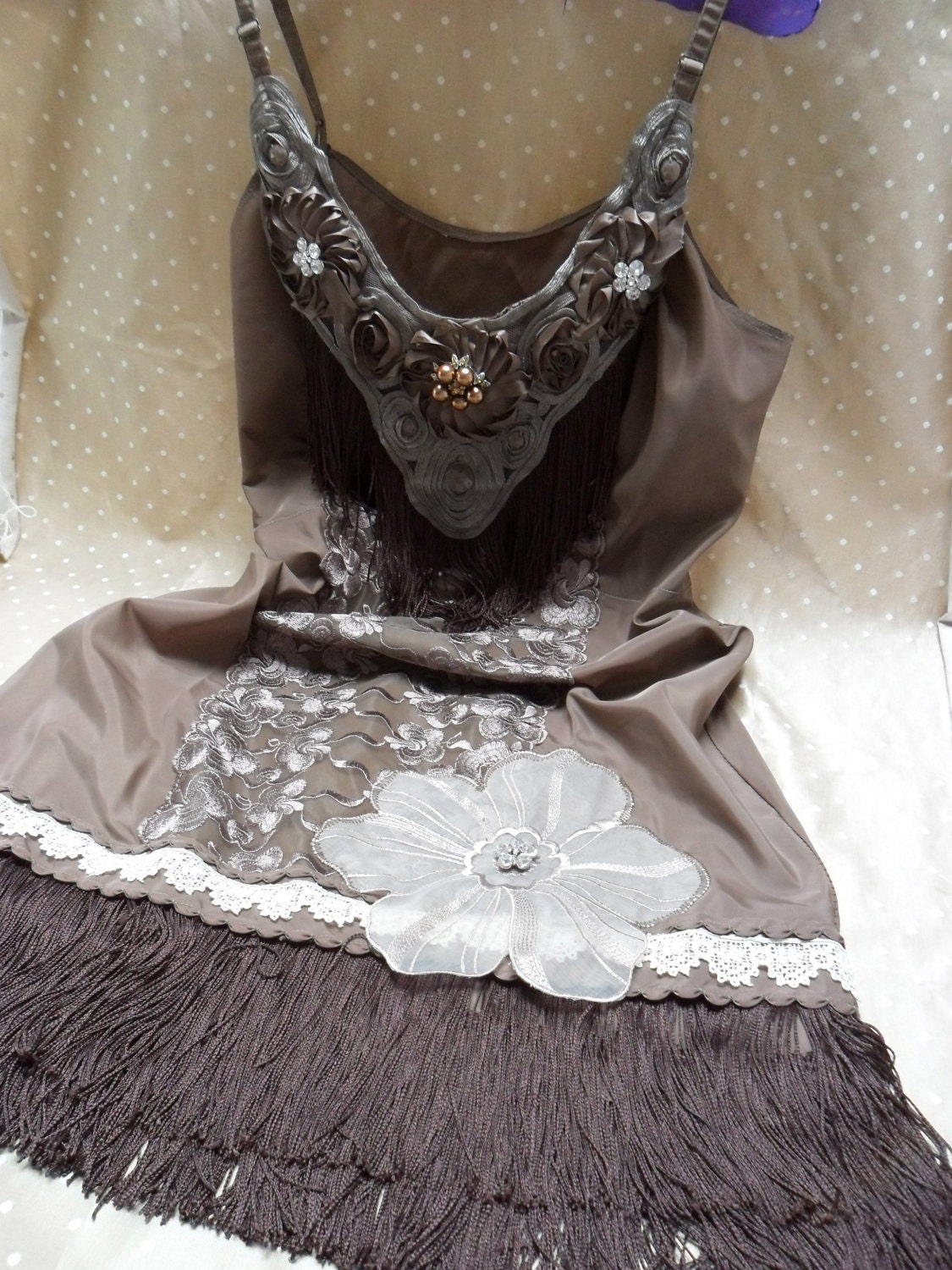 1926 Coco Delight Flapper - Vintage Slip Make Over