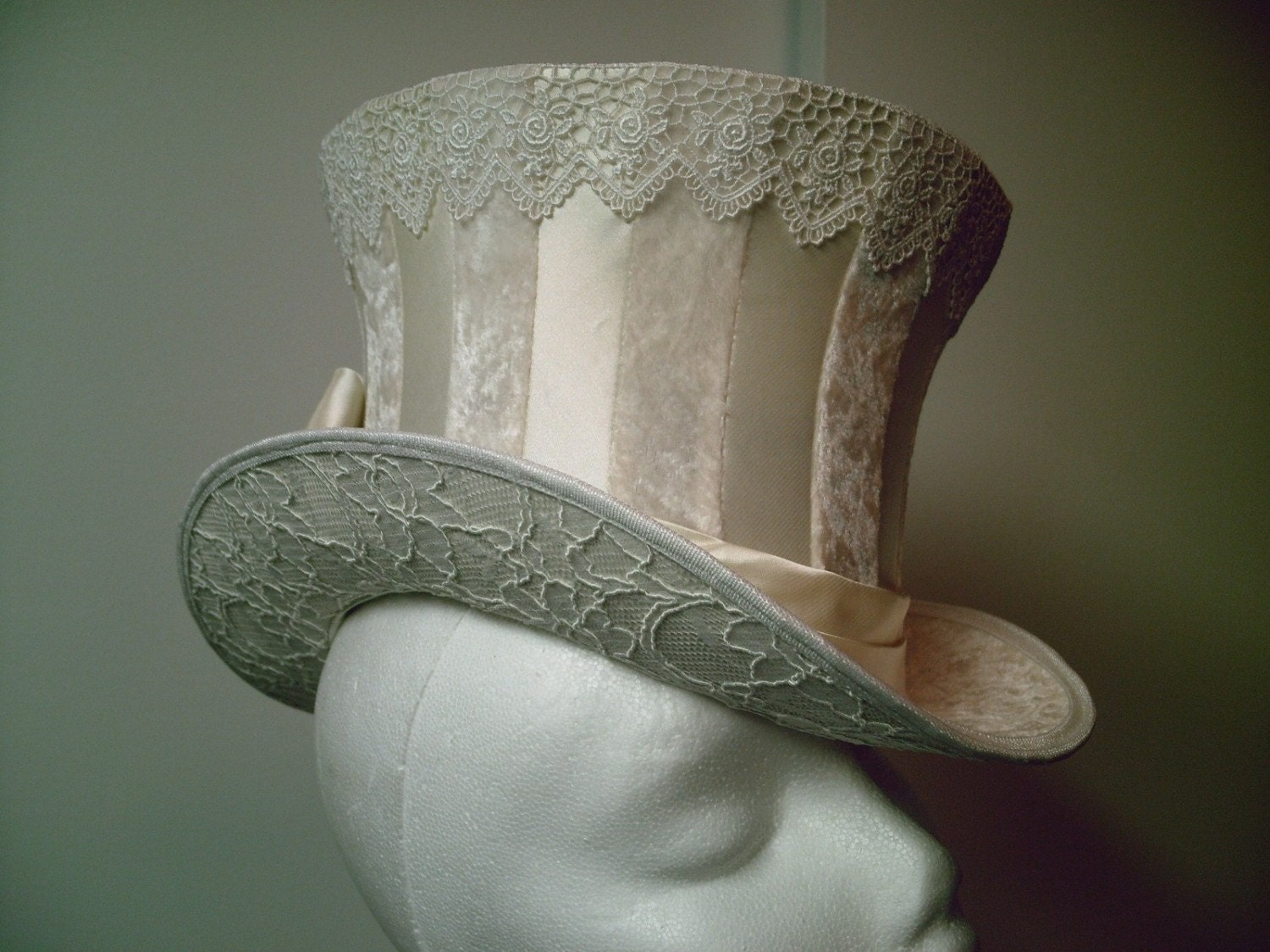 SALE - CUSTOM - Wedding Jezebel Top Hat