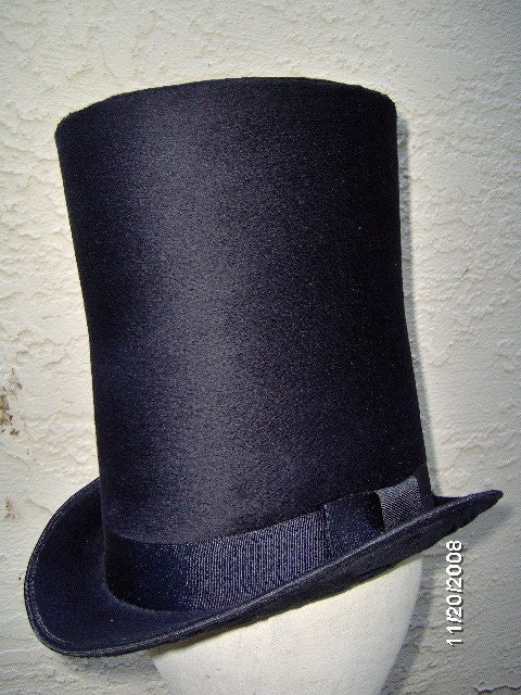 SALE - Docent Top Hat - Prom Steampunk