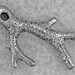 Green Girl Studios Coral Branch Pewter Pendant