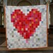 PIxelated Heart Throw Blanket