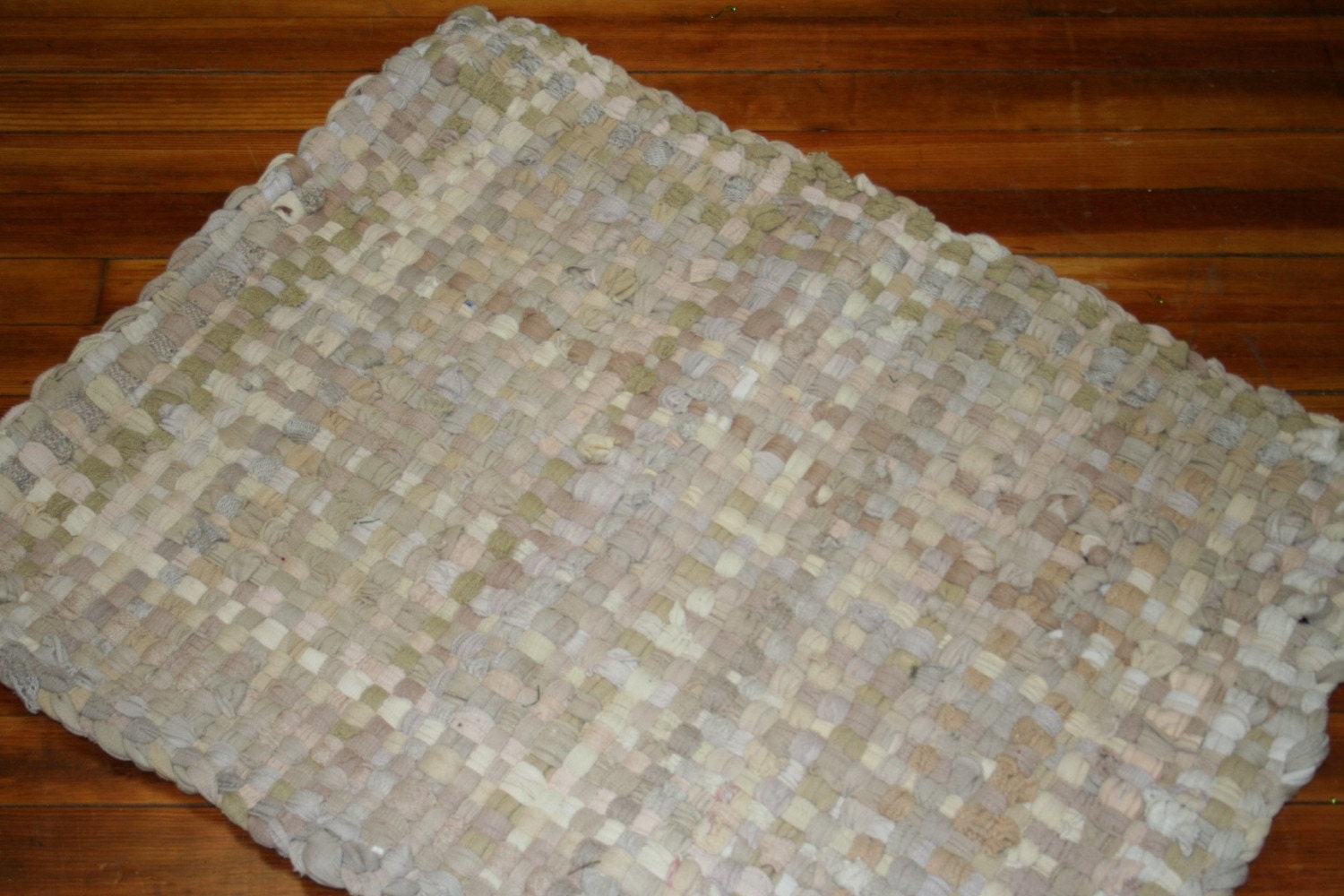 2.5x3.5 ft Oatmeal Potholder Rug