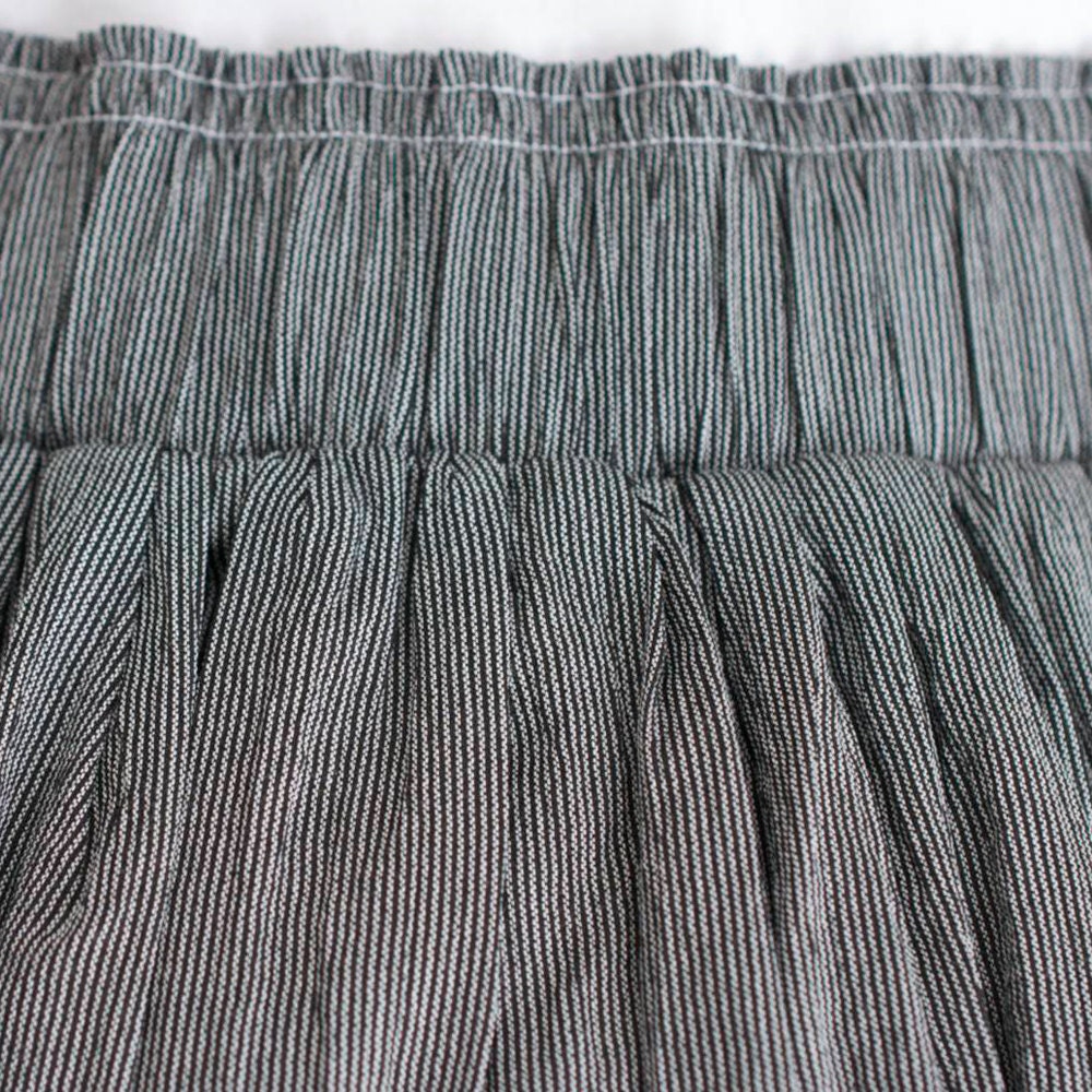 large black and white full skirt