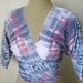 Urban Girls Three Quarter Dolman Sleeves Shrug Stretch Print Fabric