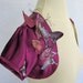 Fairy Tale Purple Satin Bolero Shrug With Appliqued Butterflies More Colors Available