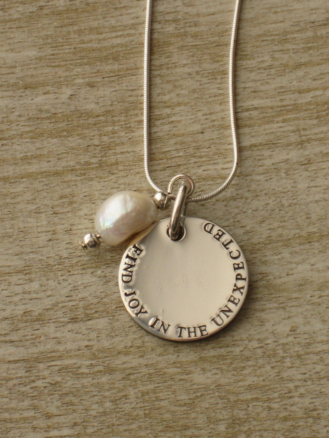 Jack's Joy Necklace...... 'Find Joy in the Unexpected'......Benefits the Juvenile Diabetes Research Foundation