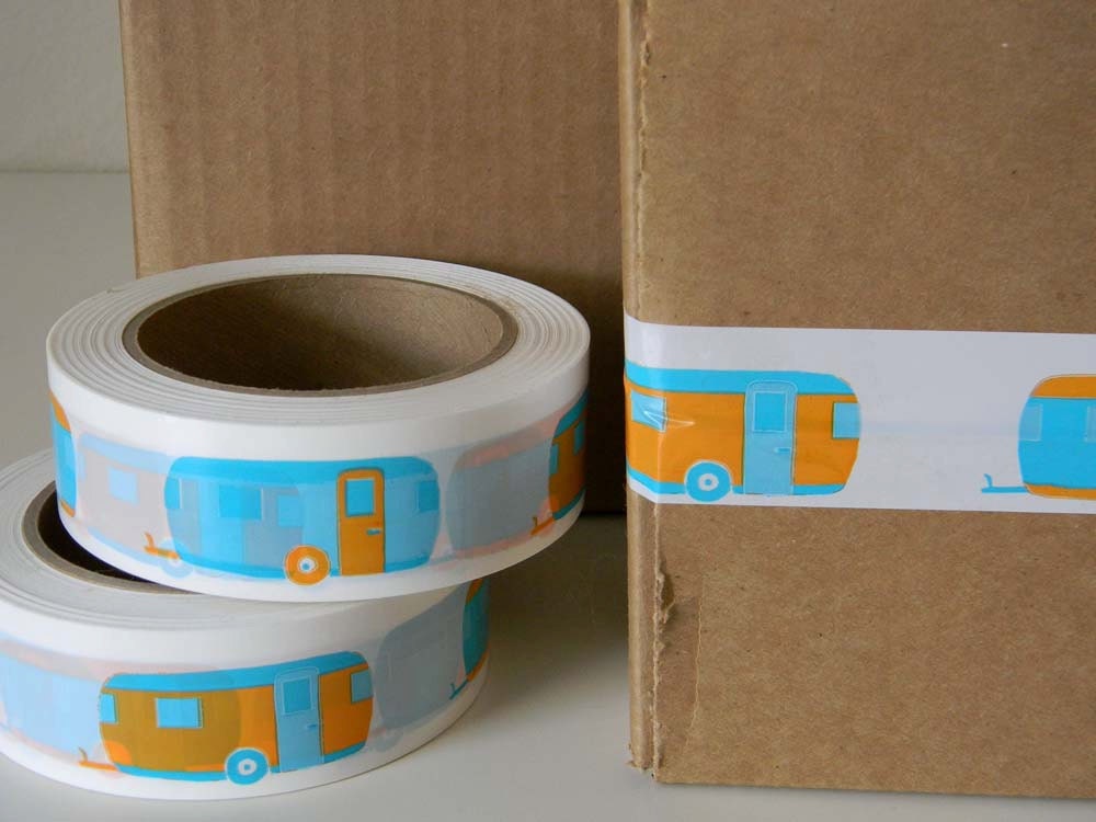 Camping Trailers - Fancy Packing or Shipping Tape