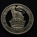 Great Britain - cut coin jewelry - w/ Lion and Crown - 1948