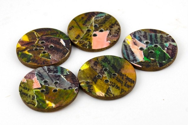 Five Buttons Set