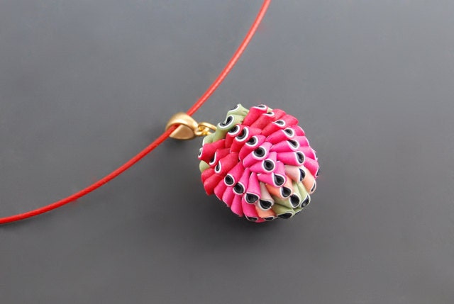 Little Wild Strawberry Pendant