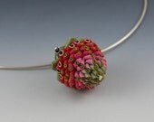 Strawberry Silver Necklace