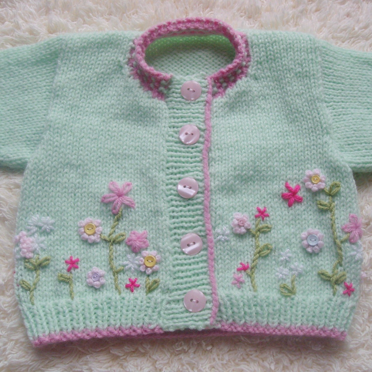 Made-to-Order Baby Cardigan