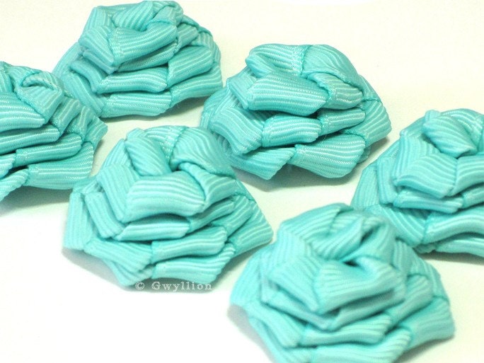 Tiffany Blue Rose Drops - (6)