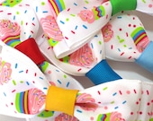 Cupcake Heaven Party Bows - (6)