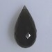 Larger SMOKY QUARTZ briolette bead, 26.28 carats, 25mm long 068-005-004