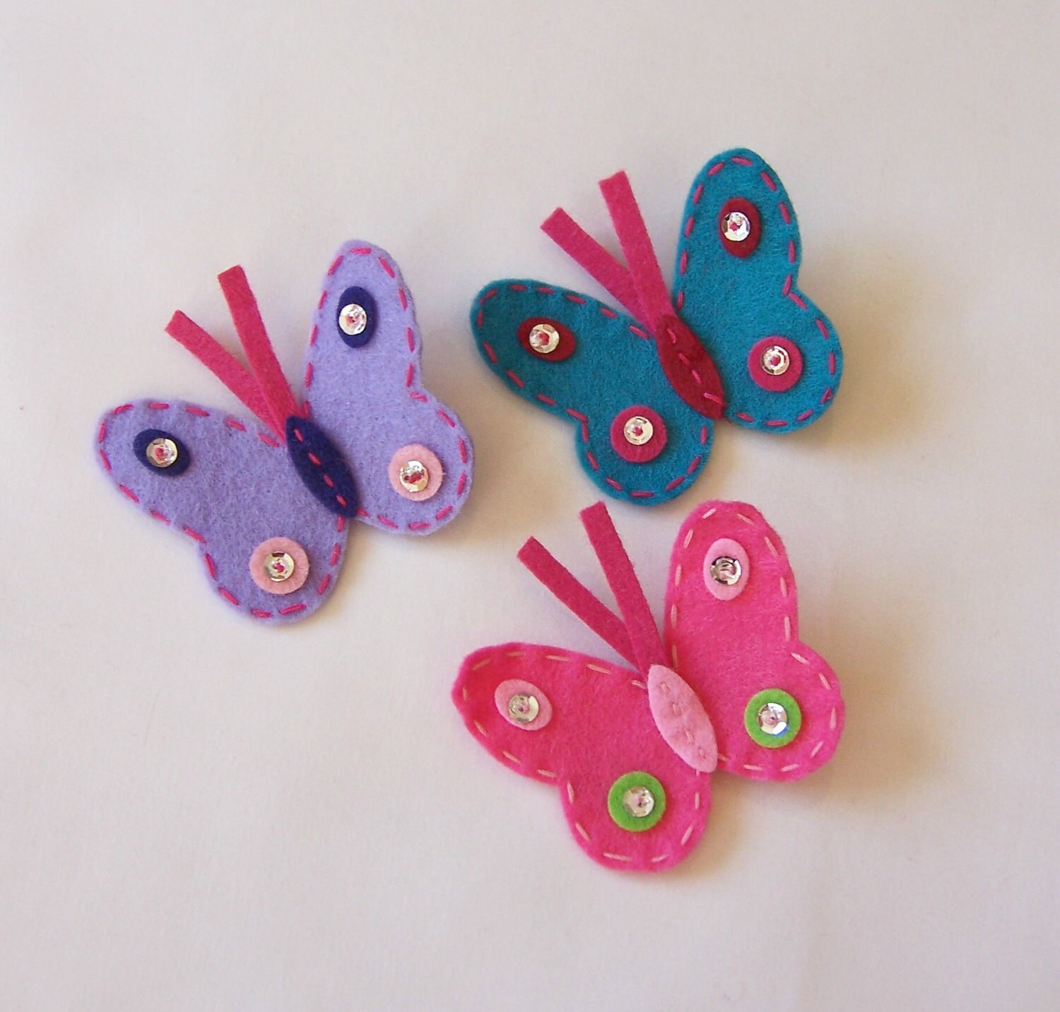 Butterfly Hair Clips