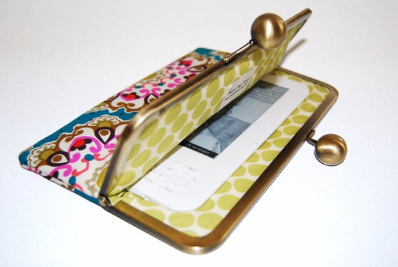 Unique and Stylish eReader / Kindle / Sony / Nook Clutch Case "Emmaline"