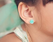 Girls Rosebud Earrings by Dreamspun