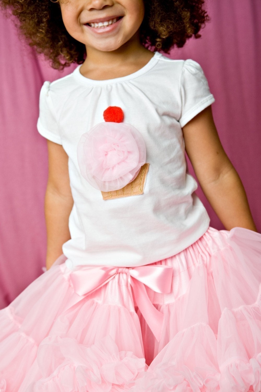Frosted Cupcake - Pop Up Top - Long Sleeve, Short Sleeve or Tank By Dreamspun