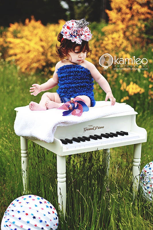Royal Blue Petti Romper with Lace Ruffles by Dreamspun Great Photo Prop
