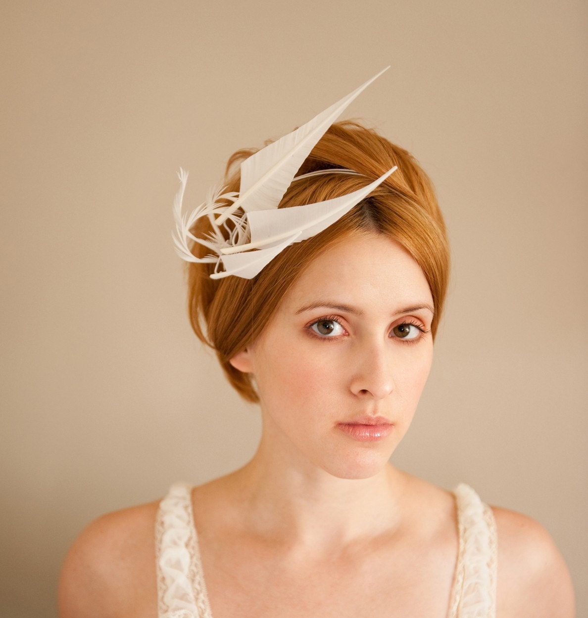 SALE 20% off Lovely Arrow Bridal Fascinator