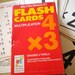 1975 Milton Bradley Flash Cards Multiplication