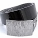 Hammered Belt Buckle with Natural Finish