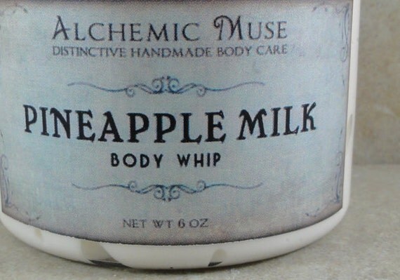 Pineapple Milk - Body Whip - Tangy Pineapple, Sweet Cream, Sugarcane