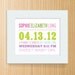 Mixed Typography Birth Announcement Print - Horizontal