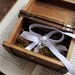 Rustic Woodburned Ring Bearer Box