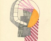 Candy Stripe. 8 1/2 in. x 11 in. print