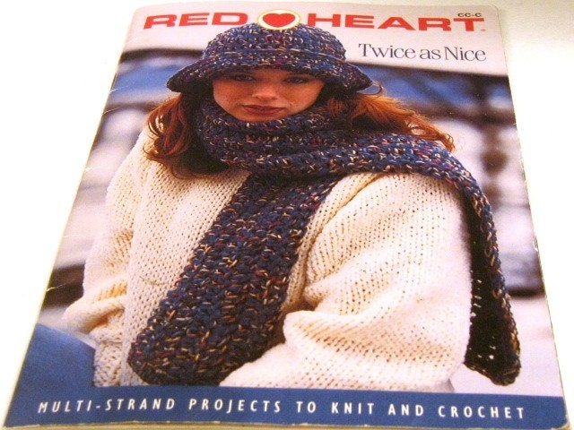 Red Heart Twice as Nice Multi-Strand Projects