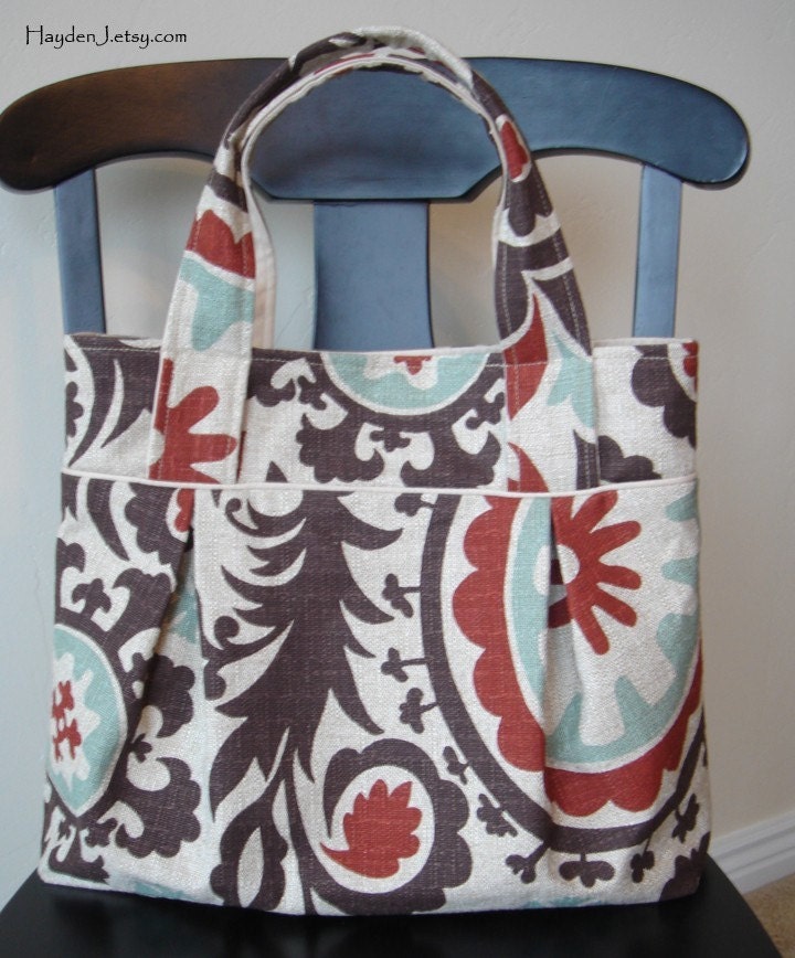 Weekend Tote Package - Suzani Print
