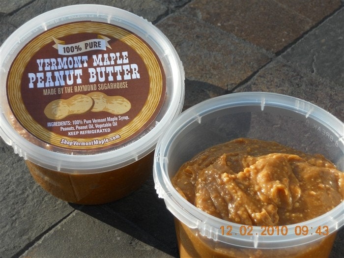 Vermont Maple Peanut Butter Preservative Free