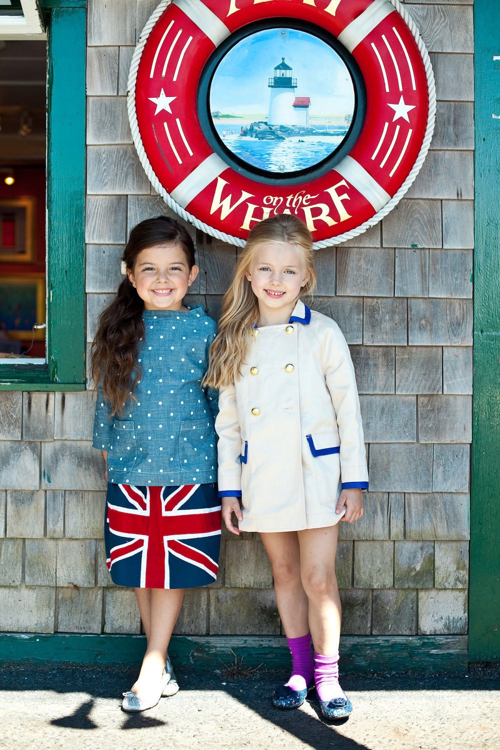 Union Jack Flag Skirt - Sizes 2T, 3, 4, 5, 6, 7 - As seen in Cool Mom Picks by The Trendy Tot