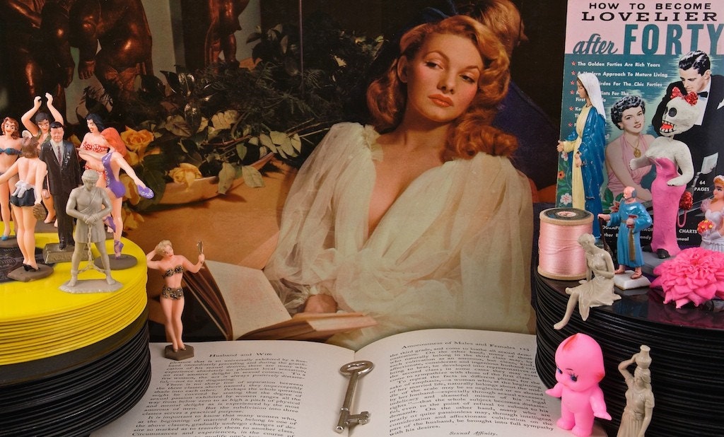 30x20 Photograph The Allegory of Sanctimonious Revenge Limited Edition Windup Dreams and Vinyl Nightmares by johnpurlia on Etsy
