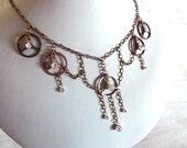 Cogs and Gears Necklace fit for a Steampunk Empress