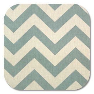 Premier Prints ZigZag Chevron in Blue/Natural Home Decor fabric, 1 yard