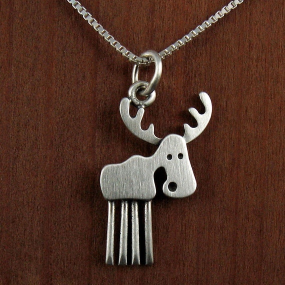 Moose necklace