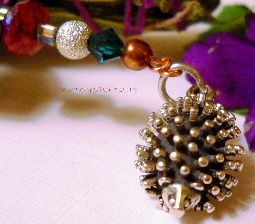 Hedgehog Totem or Power Animal Self Protection Life by sagehealer