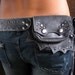el ranco belt bag in darkness by jungle tribe