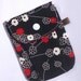 Phone Pouch ipod pouch Camera Pouch Gadget Pouch Japanese Blossom Handmade by BonTons on Etsy